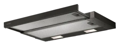 Вытяжка кухонная Faber Flexa Ng Hip Bk A60 телескопическая 60см, 701м3/г, черная (315.0635.109)