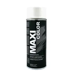 Мaxi Color Грунт аэрозольный цинковий - 400мл. до +350°C (MX0030)