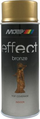 Motip Фарба аерозольна Deco Effect античне золото з ефектом бронзи - 400мл. до +110°C (303003)