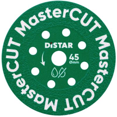 Круг алмазный отрезной по керамике для гравера Distar MasterCUT 1A1R V 45x0,8x10x5,8 (87015424055)