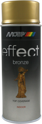 Motip Фарба аерозольна Deco Effect золото з ефектом бронзи - 400мл. до +110°C (303001)