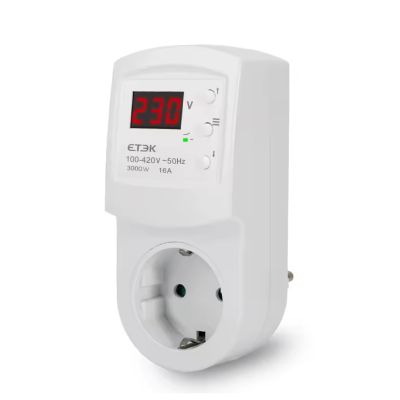 Реле напряжения (защита) ETEK (тип ZUBR R116y) OEM (16A)