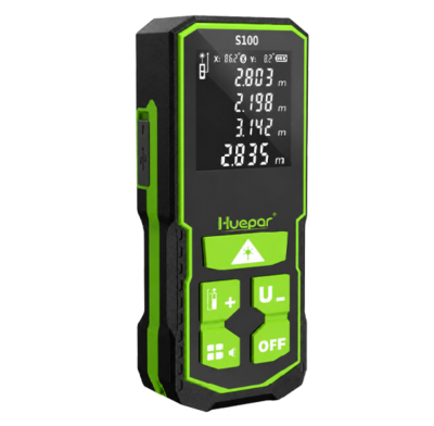 Лазерный дальномер Huepar S100 з акумуляторами