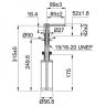 Дозатор миючих засобів FRANKE Comfort 350мл Мигдаль (119.0578.750)