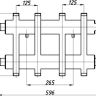 Коллектор TERMOJET K42BH125 (200) в изоляции