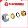 Переходник глянцевый для металлической трубы 16x16мм GIACOMINI (T178CX018)