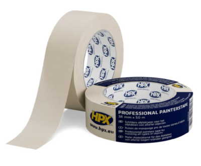 HPX Стрічка малярна Professional 38мм/50м (Бельгія) (MA3850)