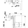 Смеситель для душа Armatura Angelit 4726-010-40