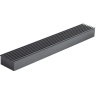 Каминная решетка черная DARCO LOFT KRR 650x100 (KRR650x100-ML.CZ)