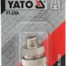 Быстрое соединение-муфта YATO (YT-2390) 1/4" наруж.