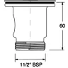 Злив у кухонне миття 70 мм McAlpine MBS70-CP