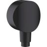 Hansgrohe Шланговое подключение FixFit круг, черный матовий (26453670)