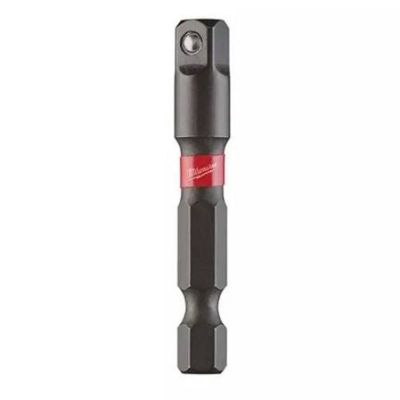 Milwaukee Переходник ударный ShW MILWAUKEE, с 1/4'' Hex на 1/4'' квадратный хвостовик (4932471826)